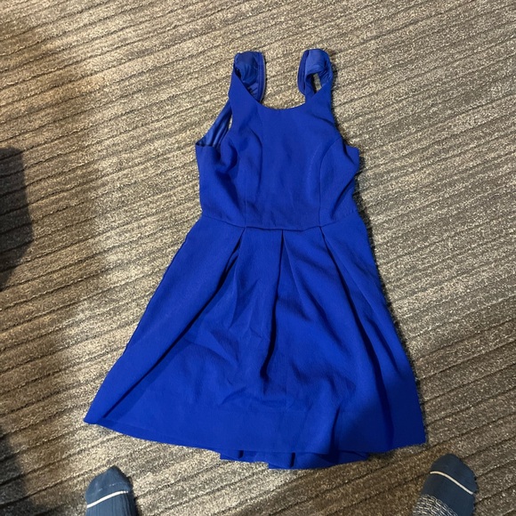 - Lulus blue Skater Dress -small - Picture 12 of 12